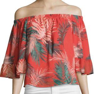 Rebecca Minkoff Off-the-Shoulder Faith Top - Size S
